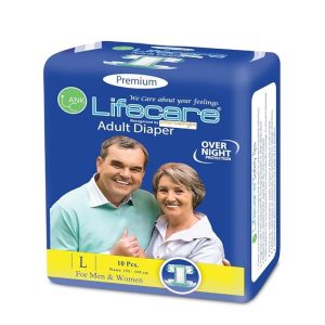 Lifecare Adult Diapers (L)