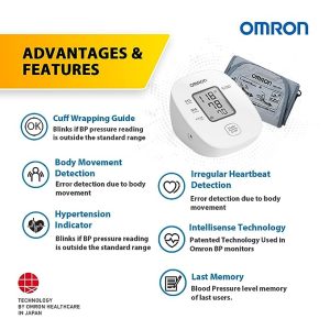 Omron HEM 7121J Digital Blood Pressure Monitor