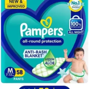 PAMPERS DIAPERS M 58