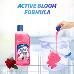 Lizol Disinfectant Surface & Floor Cleaner Liquid, Floral – 500ml