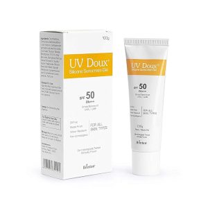 Brinton Healthcare UvDoux Face & Body Sunscreen gel with SPF 50 PA+++ in Matte Finish and Oil Free Formula 100GM